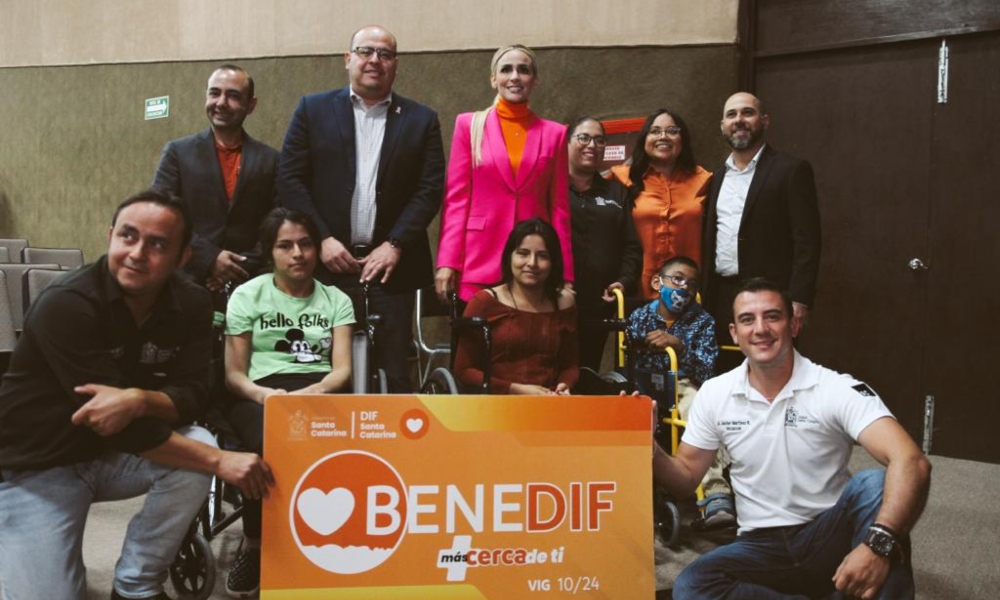 El nuevo Santa Catarina aumentará apoyos con digitalización de la tarjeta BENEDIF