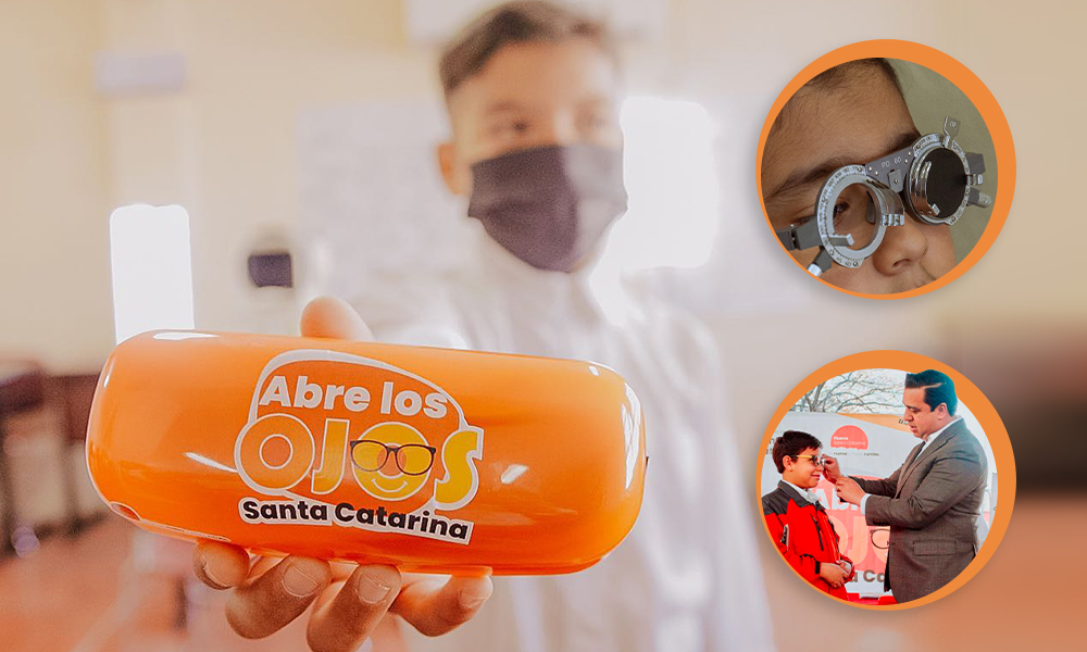 Jesús Nava entrega mil lentes gratuitos a estudiantes de primaria