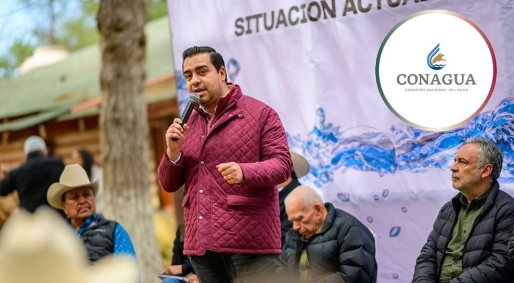 Jesús Nava trabaja con Conagua para garantizar agua en Santa Catarina